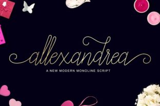 Allexandrea: The Bouncy Script Handwritten Font for Editorial Design