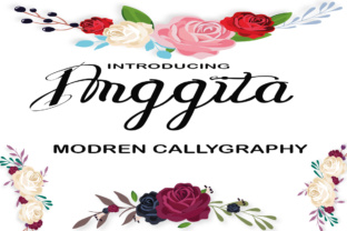 Anggita: A Handwritten Script Font for Editorial Design