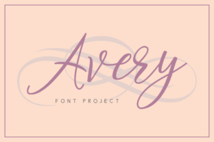 Avery: A Contemporary Script Handwritten Font for Artistic Branding