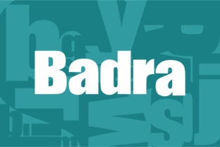 Badra: The Bold Sans Serif Typeface for High-Impact Digital Marketing