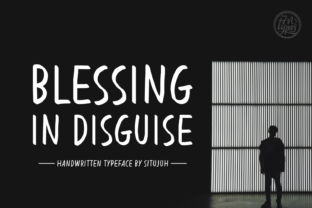 Blessing in Disguise: A Script Handwritten Font for Boutique Branding