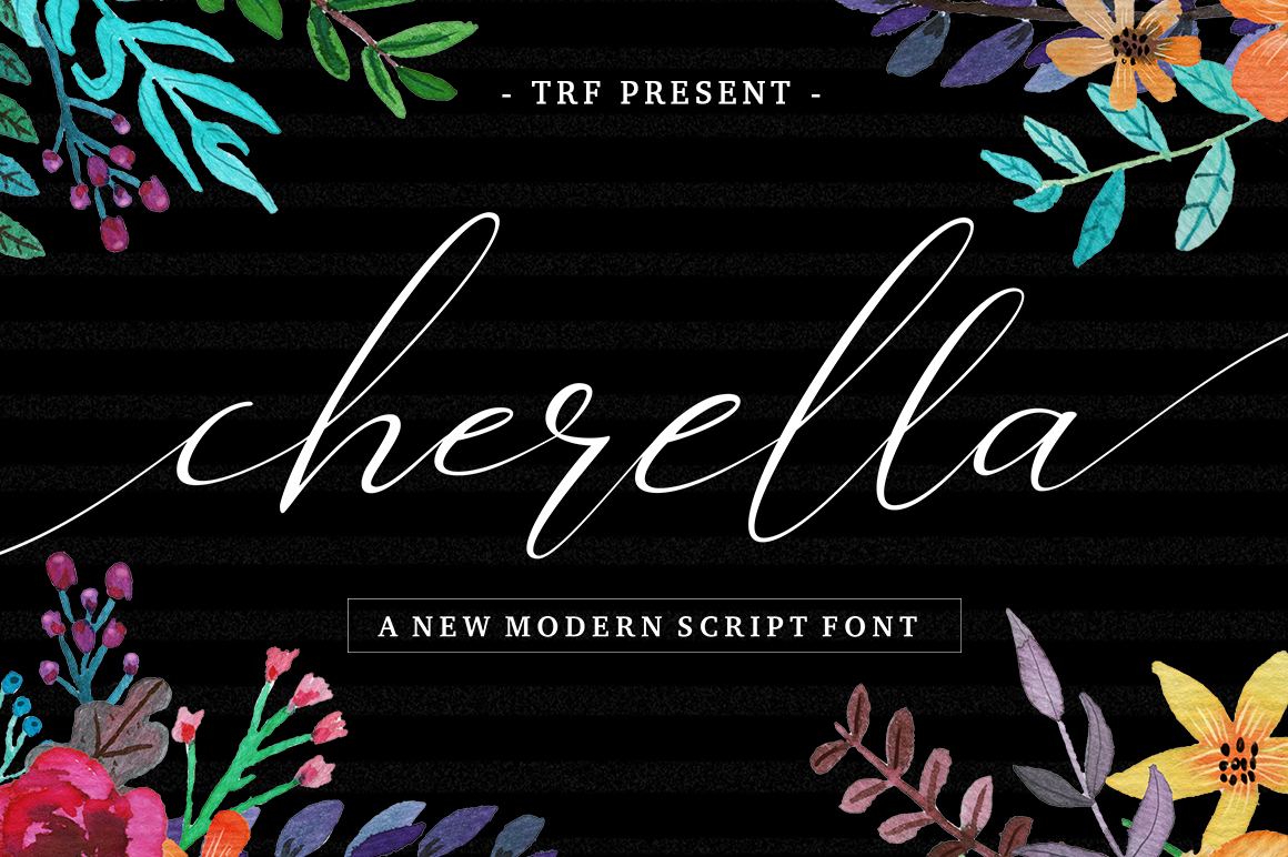 Cherella: The Modern Calligraphy Font for Elegant Branding
