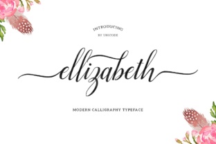 Ellizabeth: A Clean Elegant Handwritten Font for Crafters