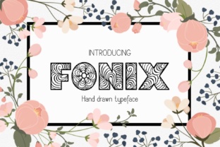 Fonix: A Decorative Font Review for Crafters and Brand Designers