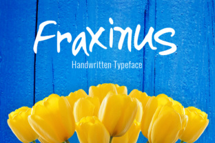 Fraxinus: A Modern Handwritten Font for Digital Branding