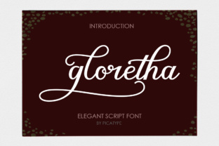 Gloretha: The Modern Script Font for Professional Brand Identity
