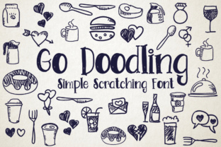 Go Doodling: The Simple Scratch Font for Handmade Branding