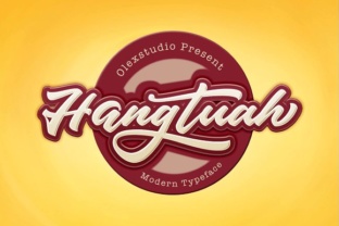 Hangtuah: A Fluid Script Handwritten Font for Modern Web Design