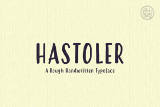 Hastoler: A Playful Script Handwritten Font for Digital Branding