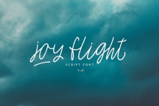 Joy Flight Font Review: A Premium Script Handwritten Design