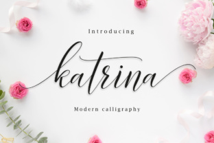 Katrina: The Elegant Script Font for High-Impact Digital Marketing