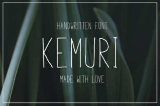 Kemuri: The Thin Sans Serif Font for Delicate Brand Design