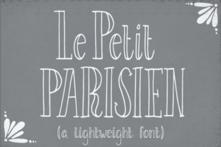 Le Petit Parisien Light: A Charming Script Font for Boutique Branding