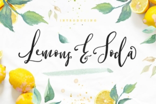 Lemons and Soda Typeface Review for Social Campaigns