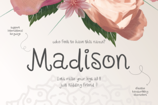 Madison Handwritten Font for Playful Campaign Design