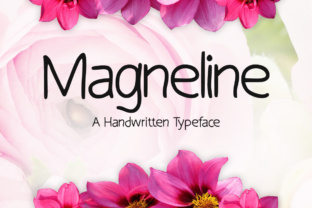 Magneline: A Clean Modern Handwritten Font for Editorial Design