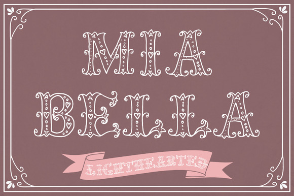 Mia Bella Lighthearted Font Review & Download