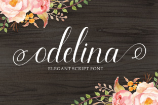 Odelina Script Handwritten Typeface for Elegant Web Design