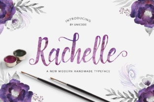 Rachelle Handwritten Font for Elegant Branding and Labels