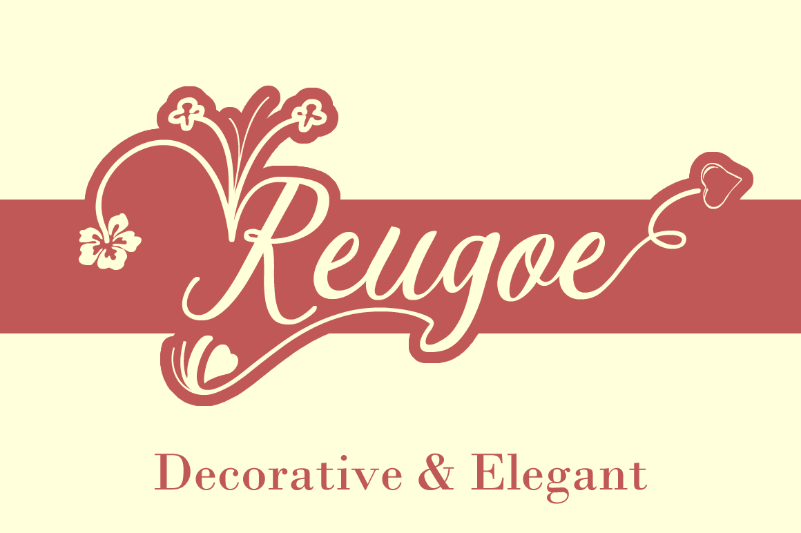 Reugoe Script Typeface for Professional Brand Identity