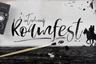 Roamfest: A Beautiful Handcrafted Font for Editorial Design