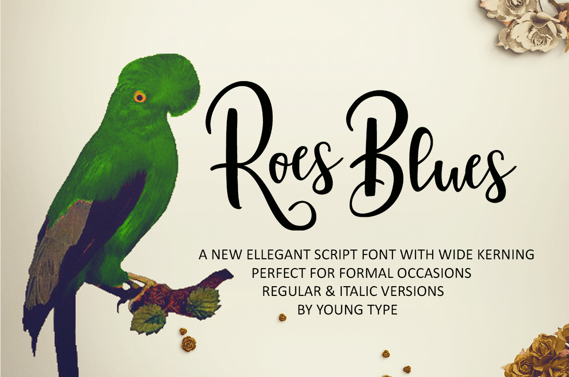 Roes Blues: A Modern Script Handwritten Font Review