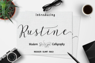 Rustine: The Fresh Handwritten Script for Modern Handmade Brands