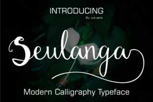 Seulanga Script Handwritten Fonts for Elegant Digital Branding