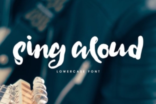 Sing Aloud: The Handcrafted Script Font for Standout Campaigns