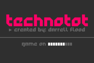 Technotot Typeface Review: Angular Minimalist Design for Futuristic Editorial Projects